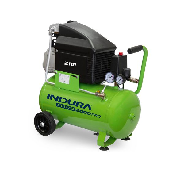 COMPRESOR DE AIRE INDURA VENTO 2000 PRO C/KIT 5 PIEZAS