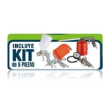COMPRESOR DE AIRE INDURA VENTO 2000 PRO C/KIT 5 PIEZAS - Imagen 3
