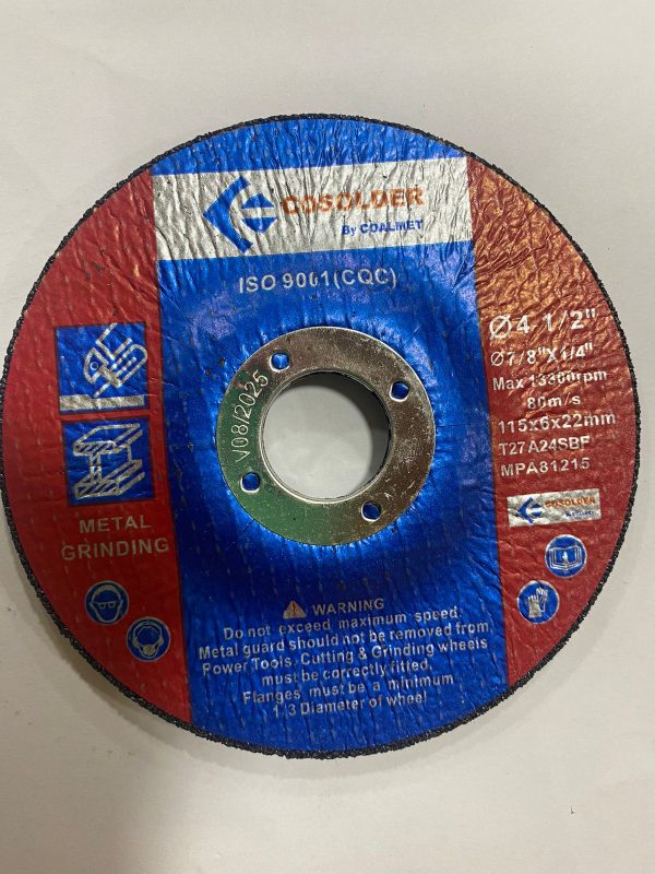 DISCO DESBASTE ECOSOLDER 4 1/2 METAL