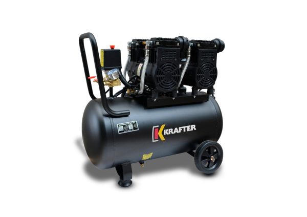 Compresor KRAFTER Libre de Aceite 50L